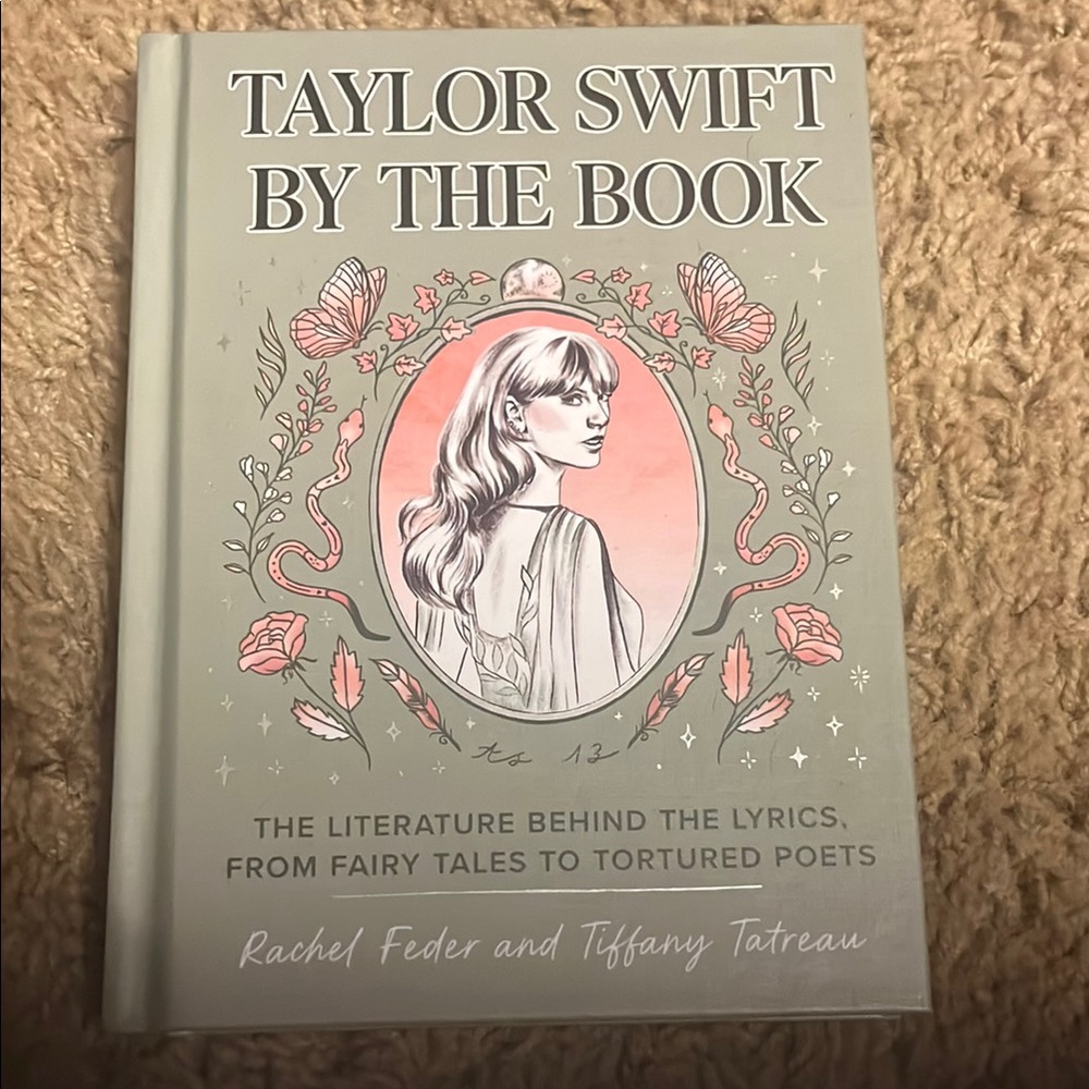 Taylor Swift By The Book - Gray and Pink Cover